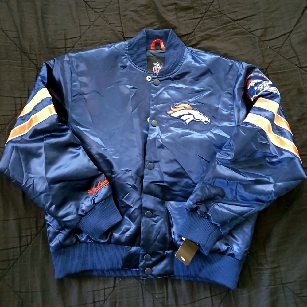 Denver Broncos Satin Jacket szY2XL